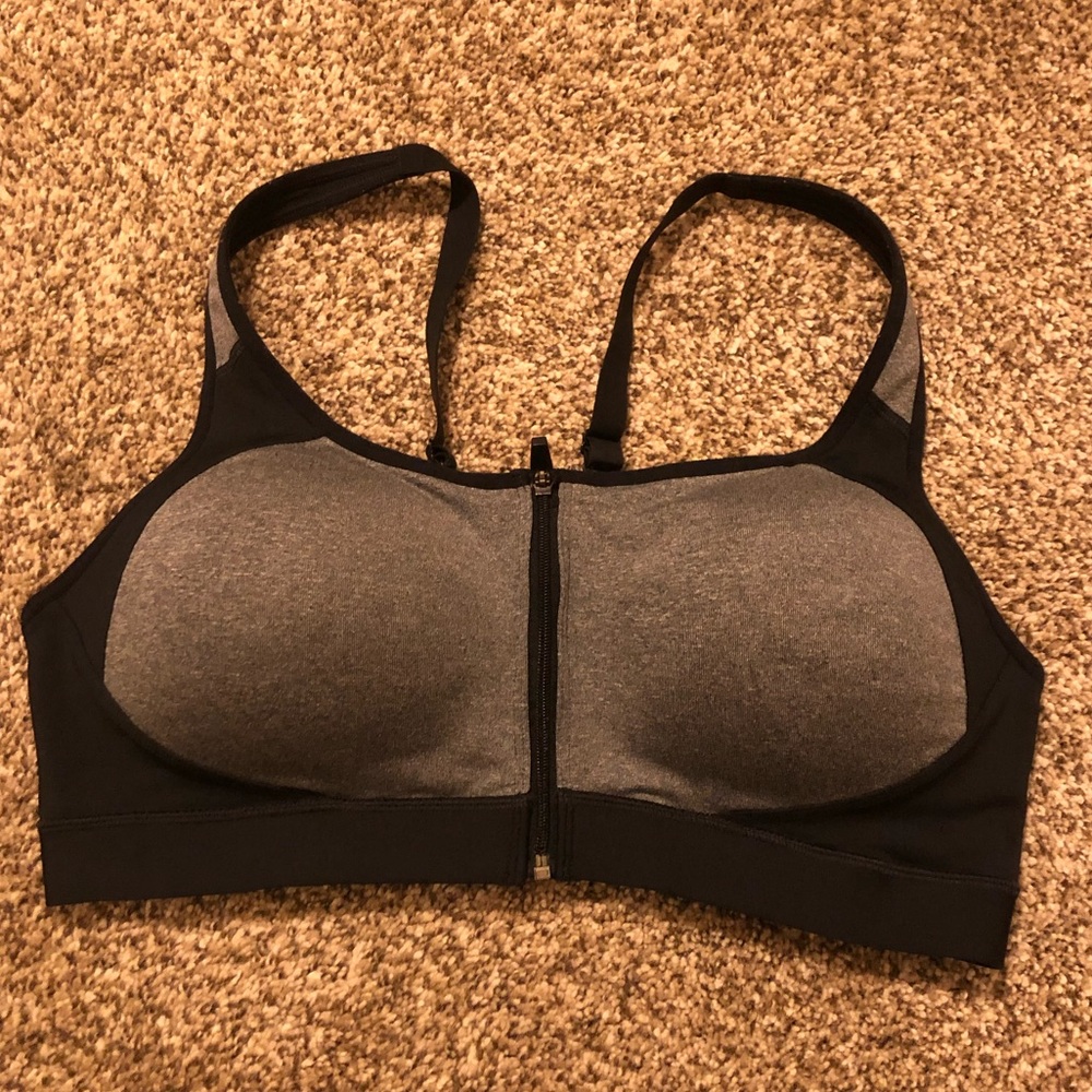 Champion Power Shape Max Zip Sports Bra XL